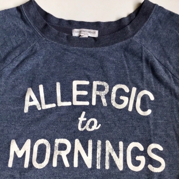 Grayson Threads Allergic To Mornings Pullover Top - Picture 4 of 8